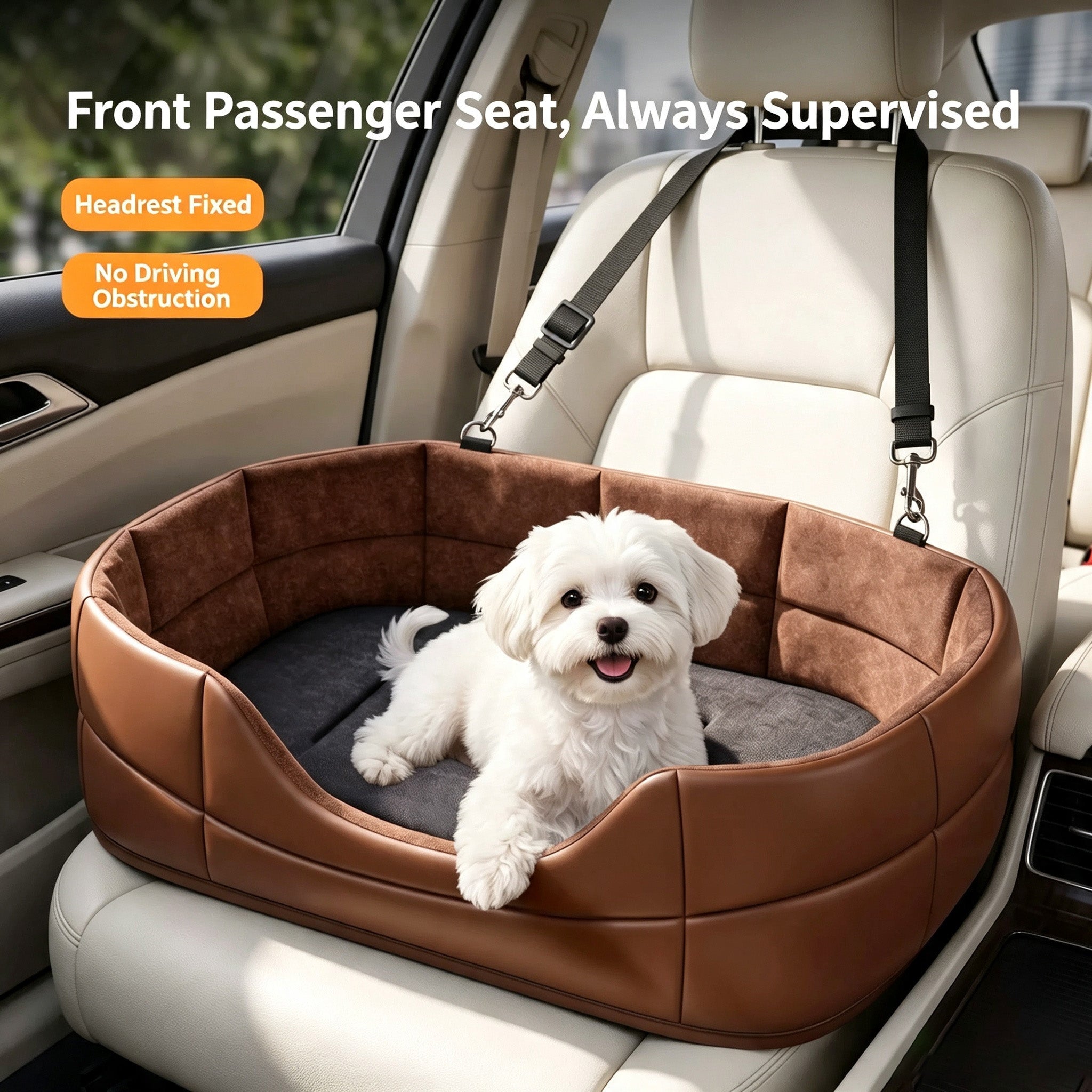 All Season Pet Bed Dog Car Seat Bed Car Seat Cover Protector For Dogs Anti Dirty Pet Car Seat Cushion