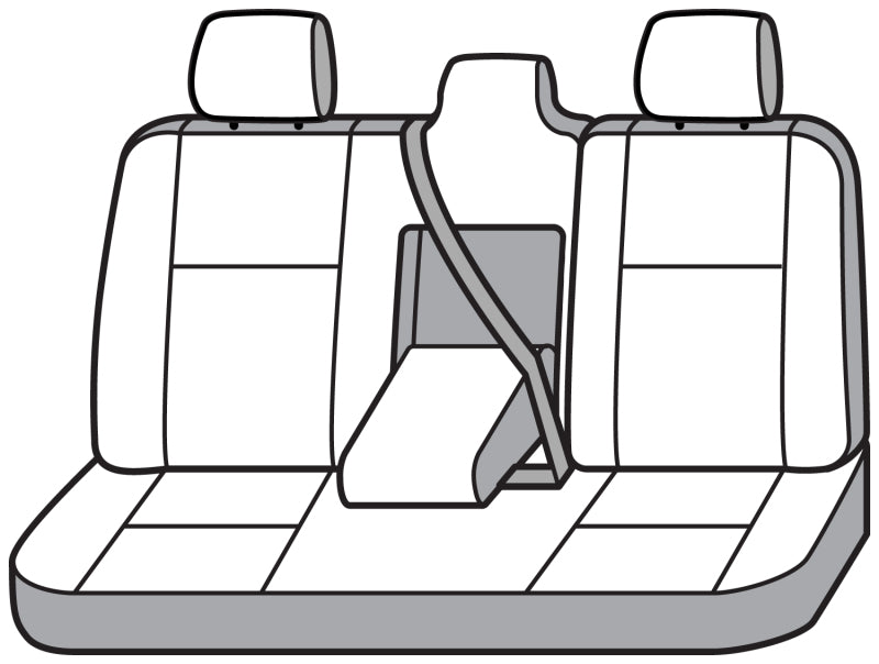 Covercraft 2024 Toyota Corolla Polycotton SeatSaver Custom Second Row Seat Covers SS7591PCCT