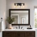 3-Light Matte Bathroom Vanity Wall Light