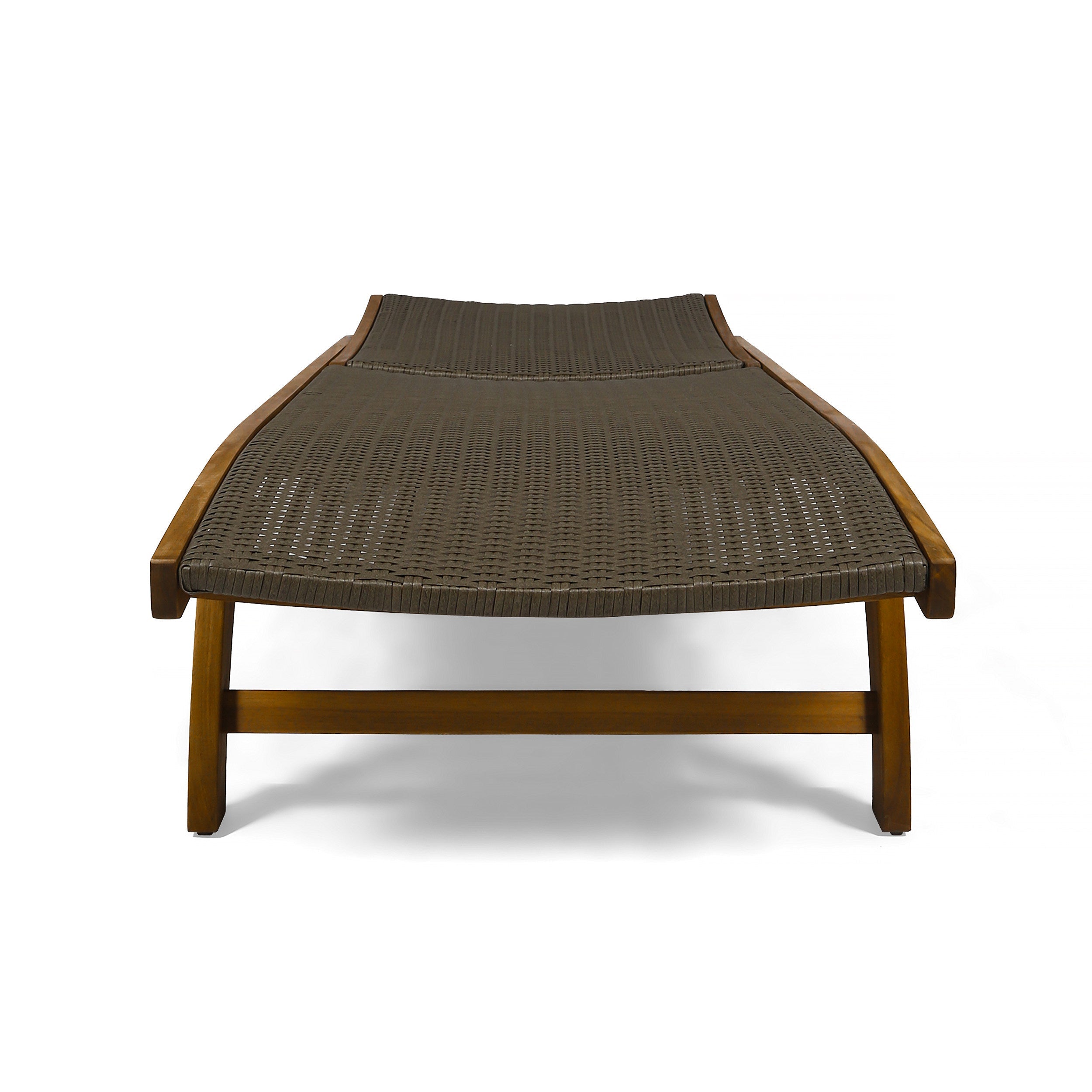 Banzai Chaise Lounge With Pull-Out Tray Set Of 2