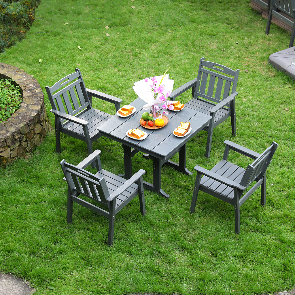 HDPE Outdoor Patio Dining Set
