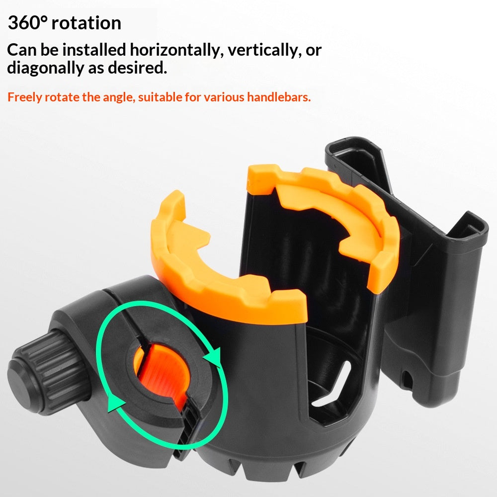 Electric Vehicle And Motorcycle Suitable For Xiaomi Scooter Water Cup Holder, Easy-To-Install Water Bottle Holder And Phone Holder Two-In-One