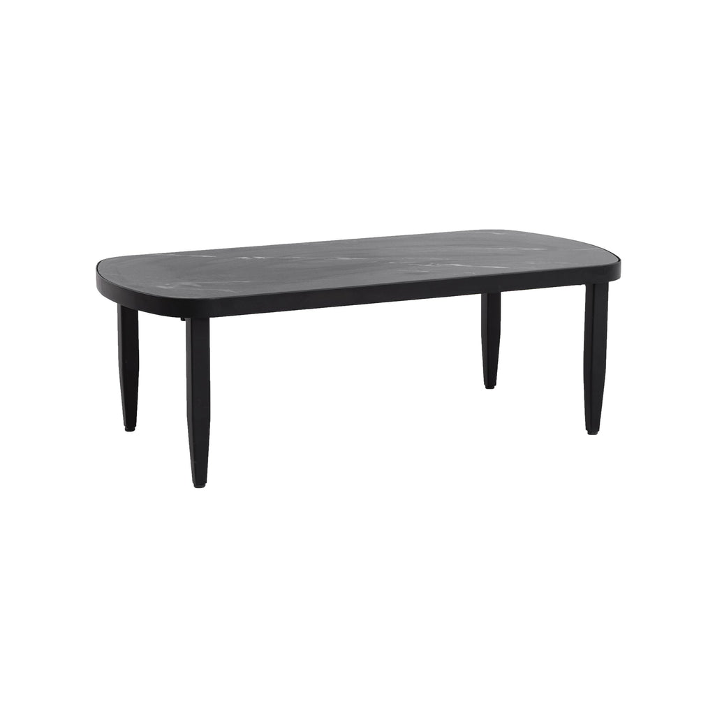 Modern Outdoor Elegance Arc Coffee Table