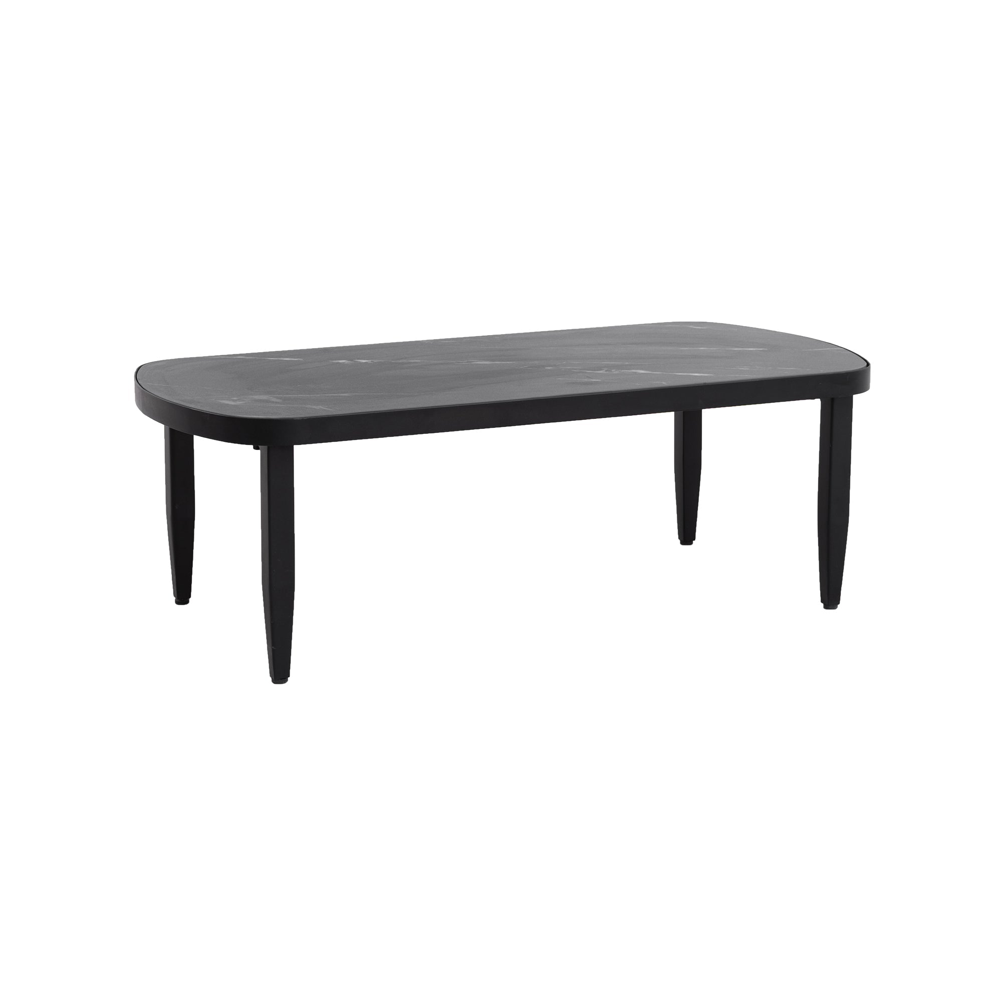 Modern Outdoor Elegance Arc Coffee Table