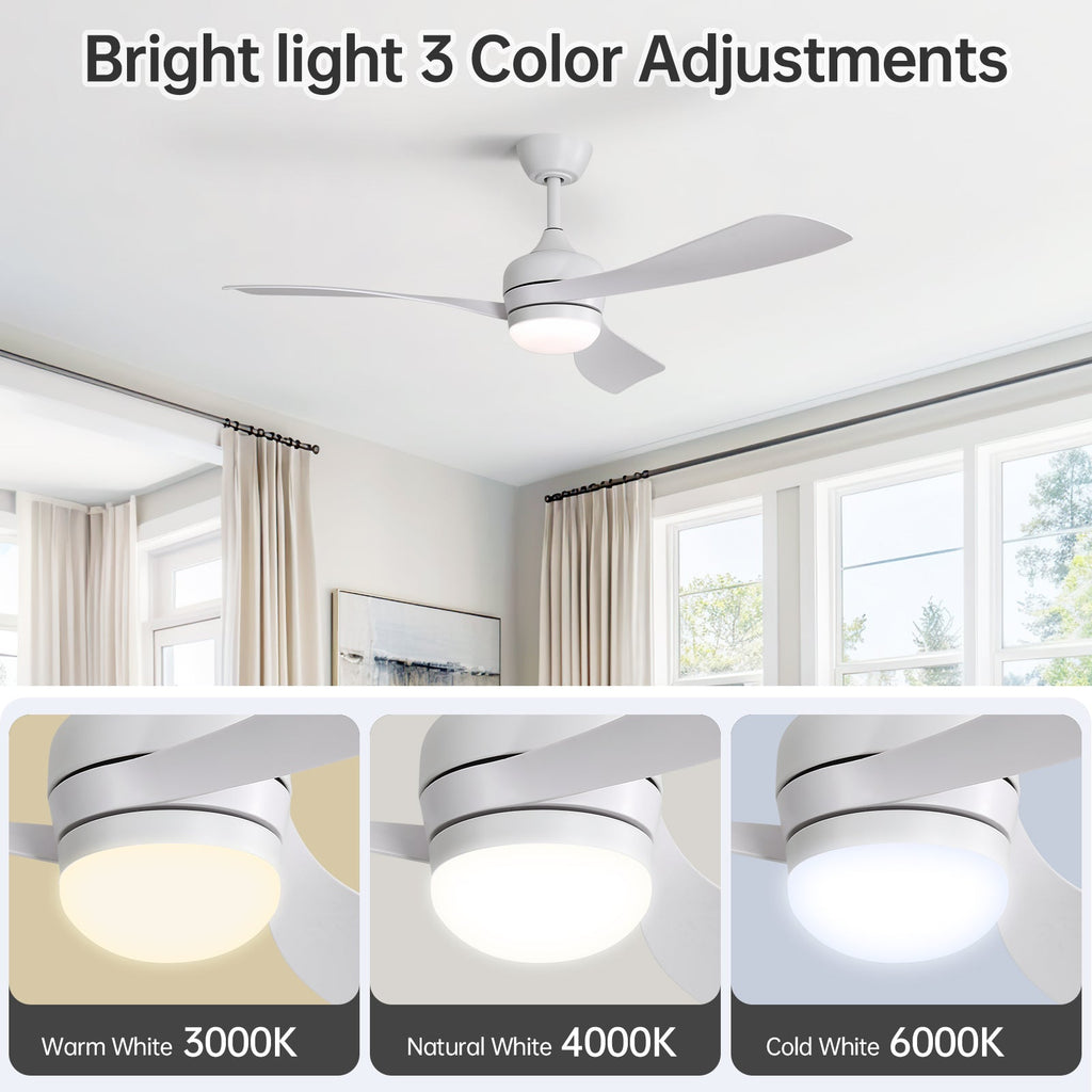 52-Inch Ceiling Fan With Remote Control