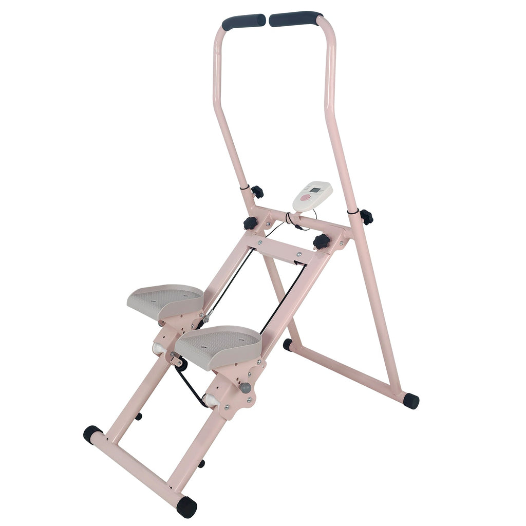 Folding Vertical Cardio Exercise Climber Stepper Machine