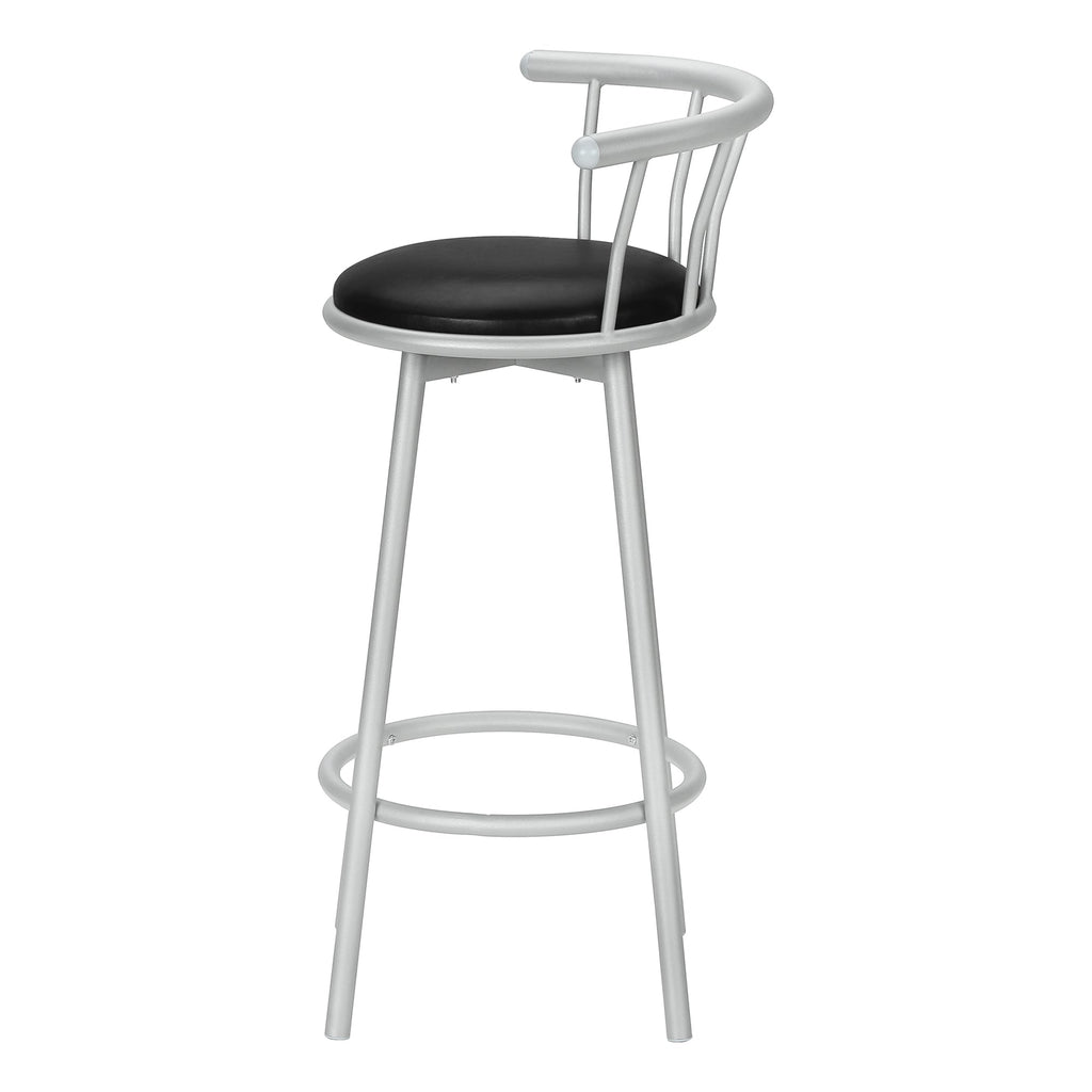 Barstool, Set Of 2, Swivel, Bar Height