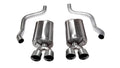 Corsa Performance 09-13 Chevrolet Corvette C6 6.2L V8 Polished Sport Axle-Back Exhaust