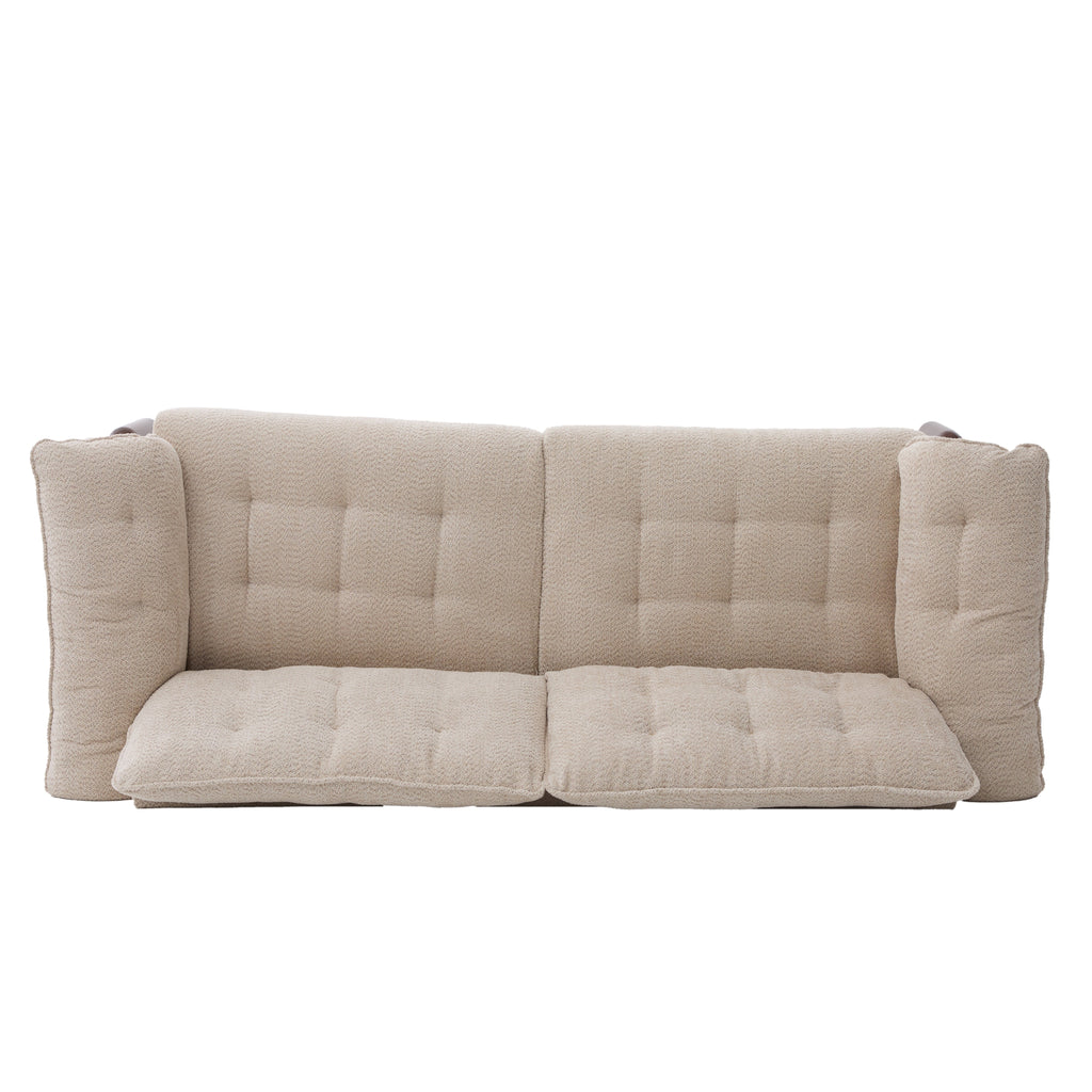 83.5 In. 3 Seater Modern Boucle Upholstered Sofa