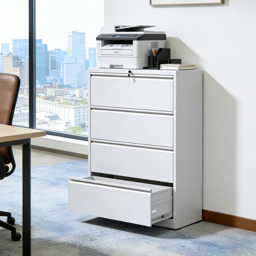 4 Drawer Lateral File Cabinet