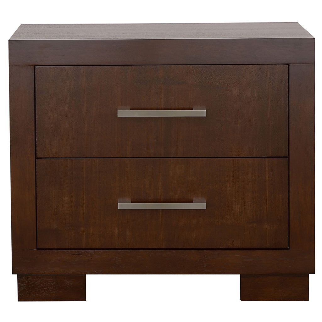 Polk Cappuccino 2-Drawer Nightstand
