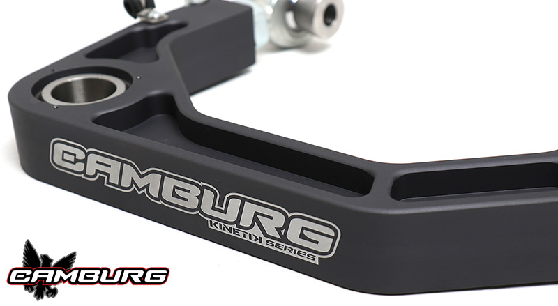 Camburg Toyota Tacoma 05-23 / 4-Runner 03-23 / FJ 07-14 KINETIK V2 Billet Uniball Upper Arms CAM-310184-GRY
