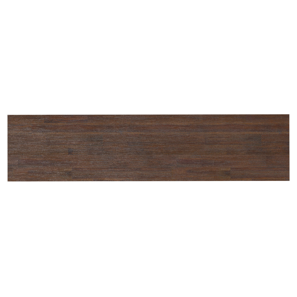 Lowry 72 Inch Wide Solid Wood TV Stand in Distressed
