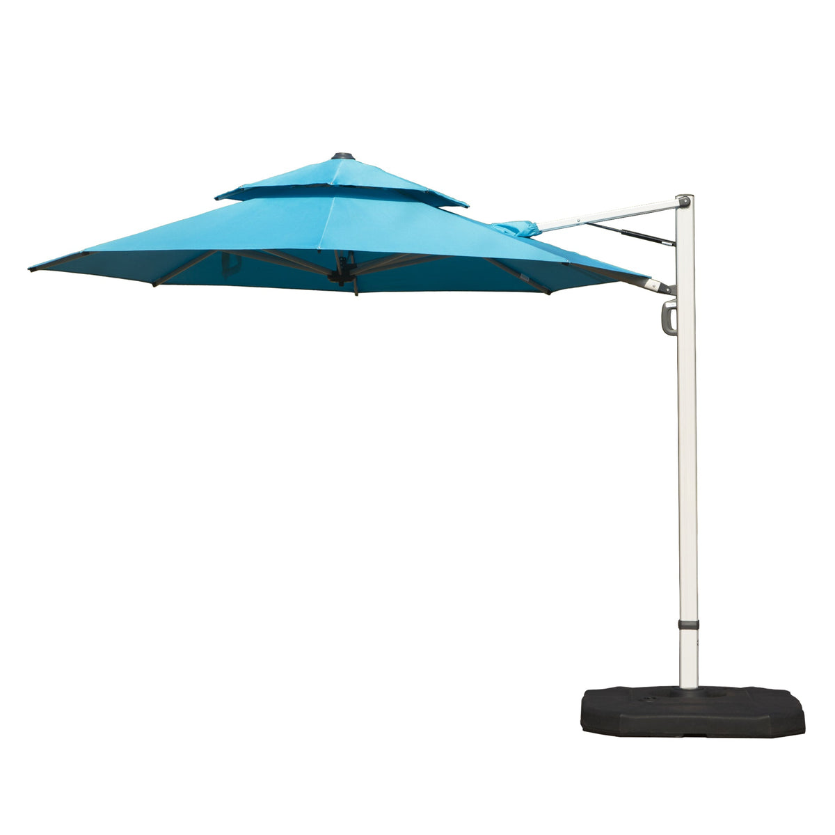 Round Cantilever Umbrella with Center Pole - Lake