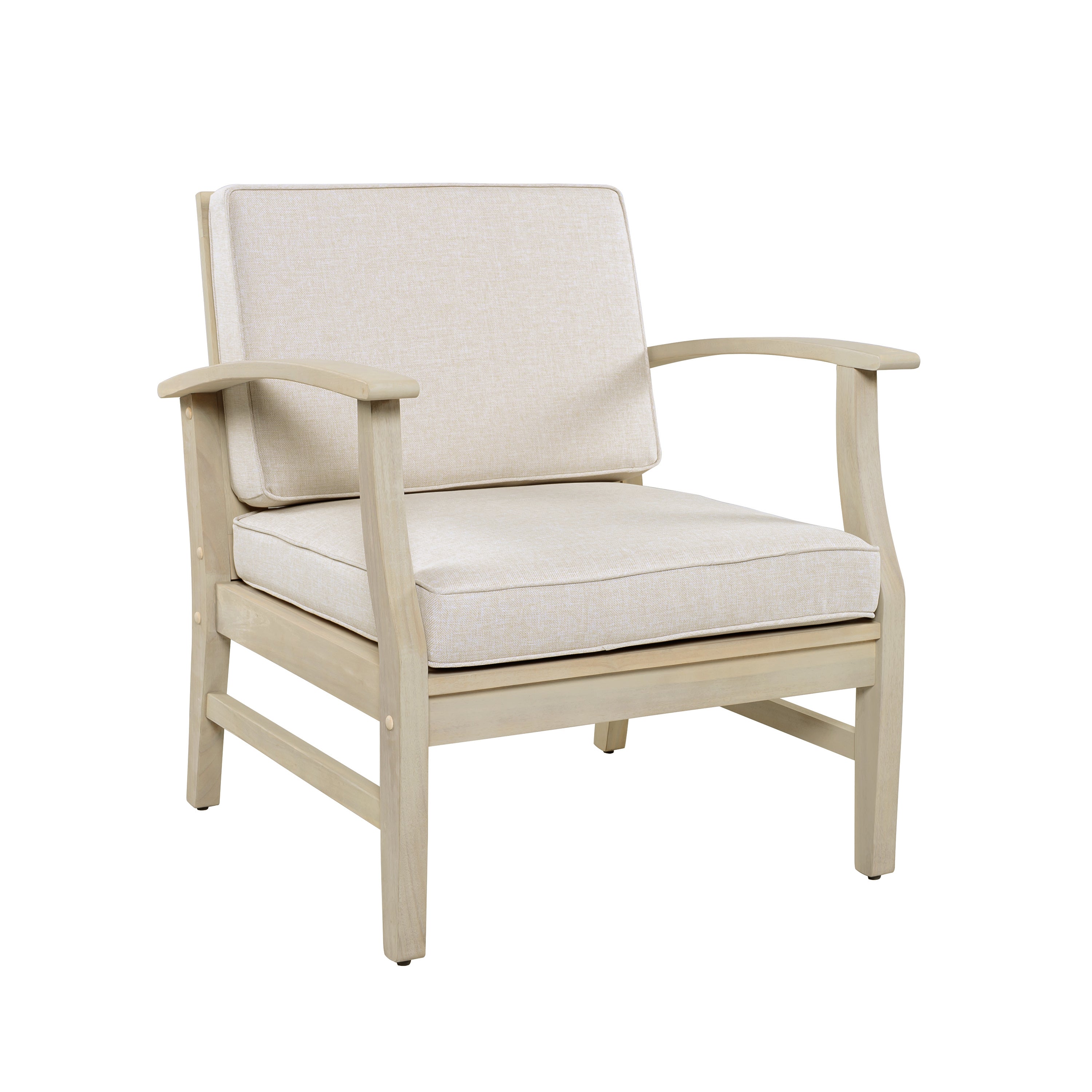 Perla Patio Conversation Set with Sofa, Club Chairs, and Coffee Table