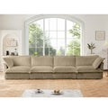 Slipcovered Long Sofa - 4 Seater