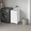 Darwin Freestanding Utility Tub and Sink Cabinet
