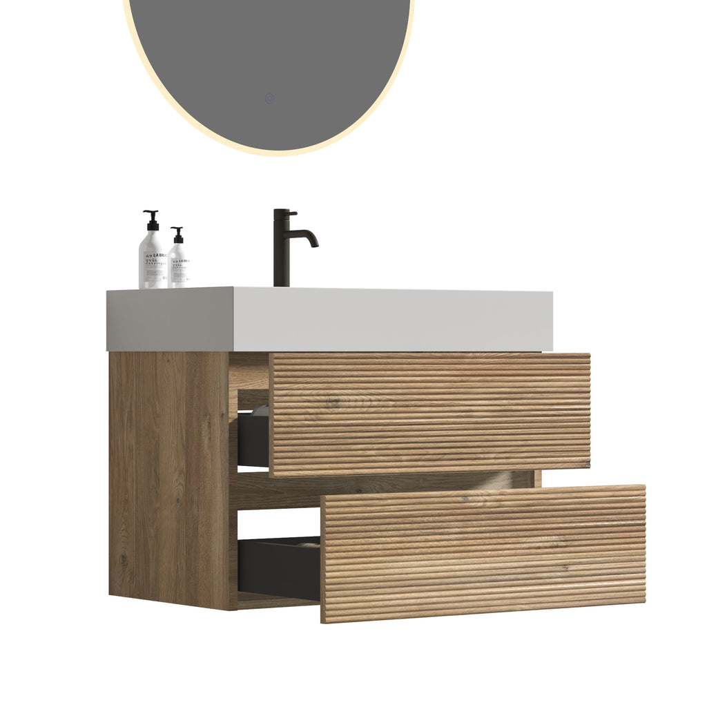 Grace 30'' Rough Bathroom Vanity