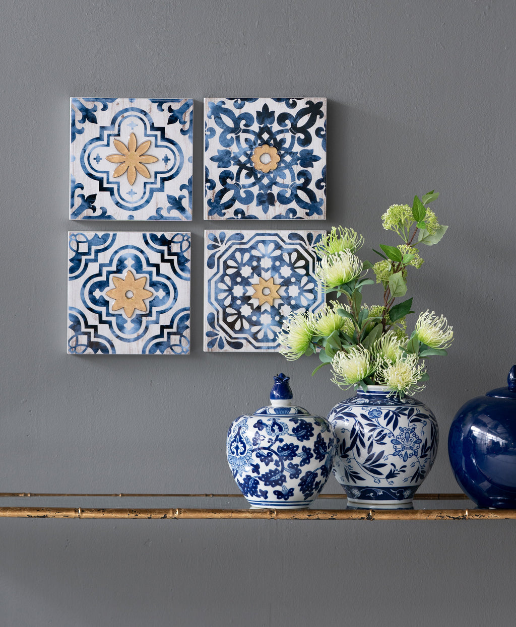 S/4 Abstract Wall Décor