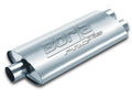 Borla Pro-XS 2.5in Tubing 19in x 4in x 9.5in Oval Center/Dual Muffler 40348