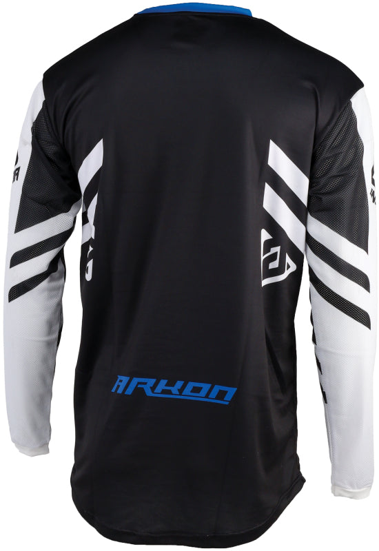 Answer 24 Arkon Nitrus Jersey Blue/Black/White Youth - Medium 442616