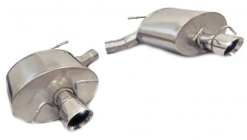Corsa Performance 11-13 Cadillac CTS Wagon V 6.2L V8 Polished Sport Axle-Back Exhaust