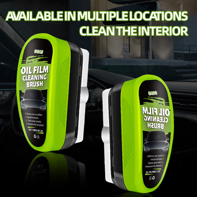 Windshield And Side Window Oil Film Remover Brushpowerful Degreasing And Stain Removing Formula