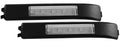 Anzo LED Mirror Lights 2009-2014 Ford F-150 LED Mirror Lights Clear w/Amber