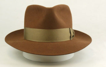 Retro British Wool Top Hat Contrast-color Felt