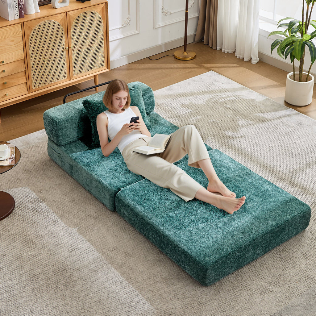Compression Sofa - Convertible Floor Sofa Bed