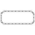 Cometic Gasket BMW M20B25/M20B27 .060in AFM Oil Pan Gasket C4801-060