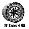 Belak Wheels Belak 15x3.5 / 2.25in BS / 4x100 BP / Series 4 Wheel - Monoblock 15354100S42BS-1PC