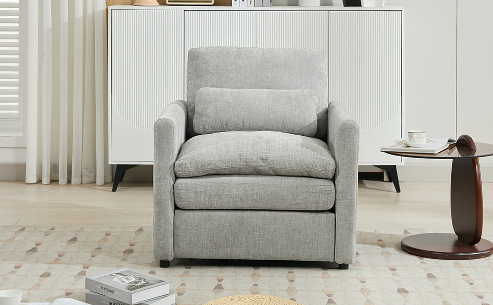 Cozy Upholstered Armchair – Oversized Comfy Cloud Sofa