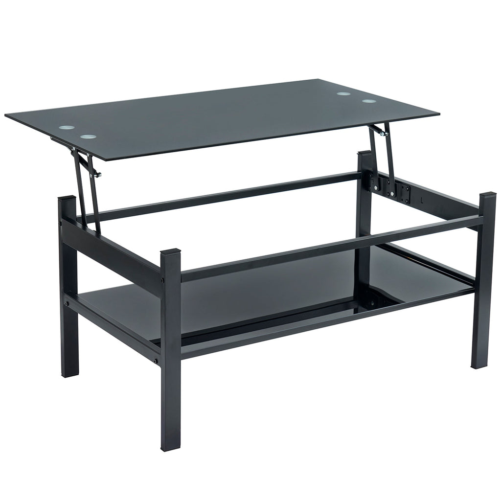 Glass Lift Top Coffee Table