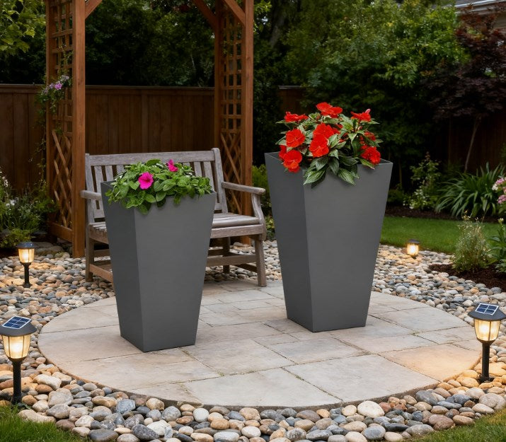 Durable & Stackable Plant Pot Set