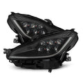 AlphaRex 21-23 Toyota GR86 / Subaru BRZ NOVA Series LED Projector Headlights - Black 880876 *Discontinued