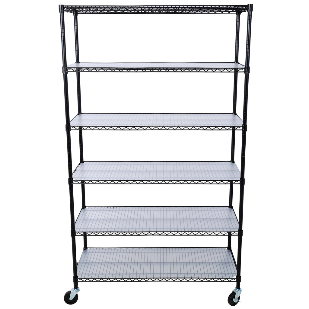 6 Tier 6000lbs Capacity NSF Metal Shelf Wire Shelving Unit