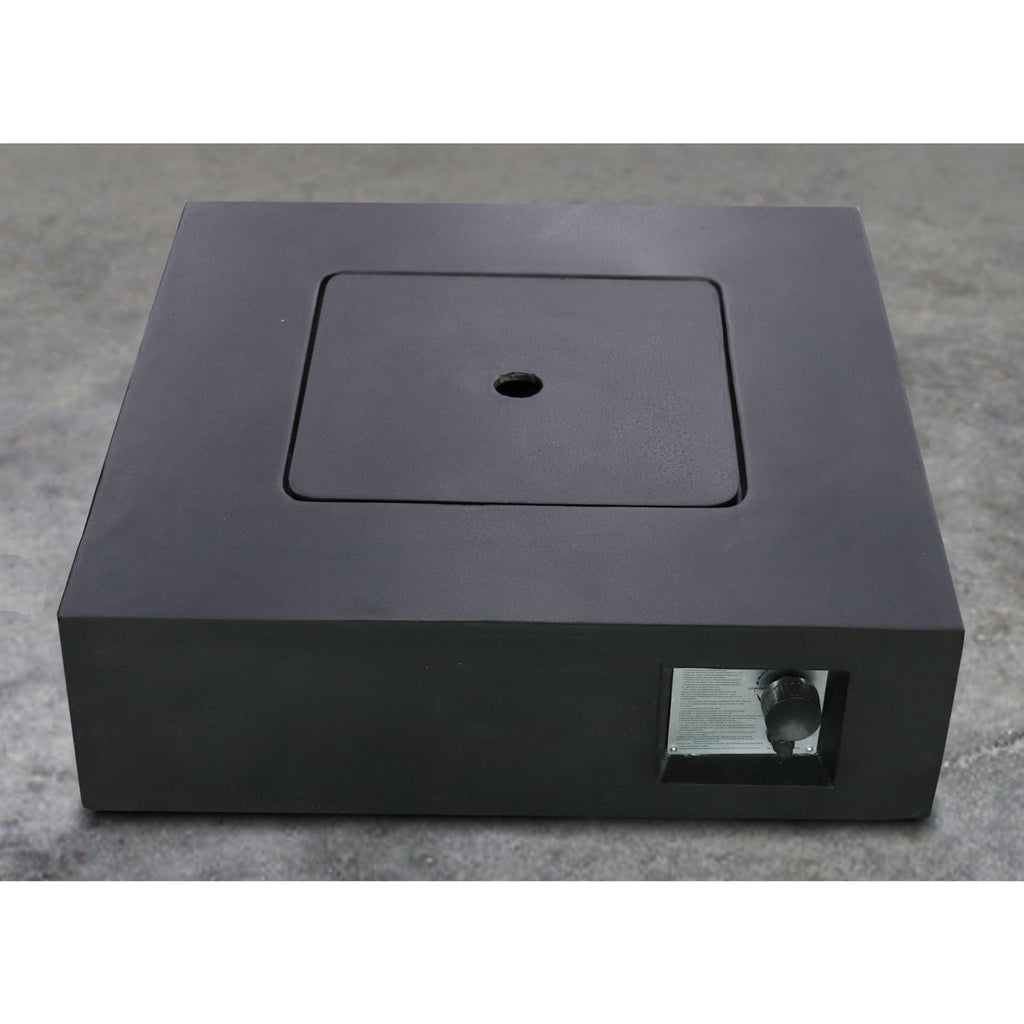 Fiber Reinforced Concrete Propane Gas Fire Pit Table