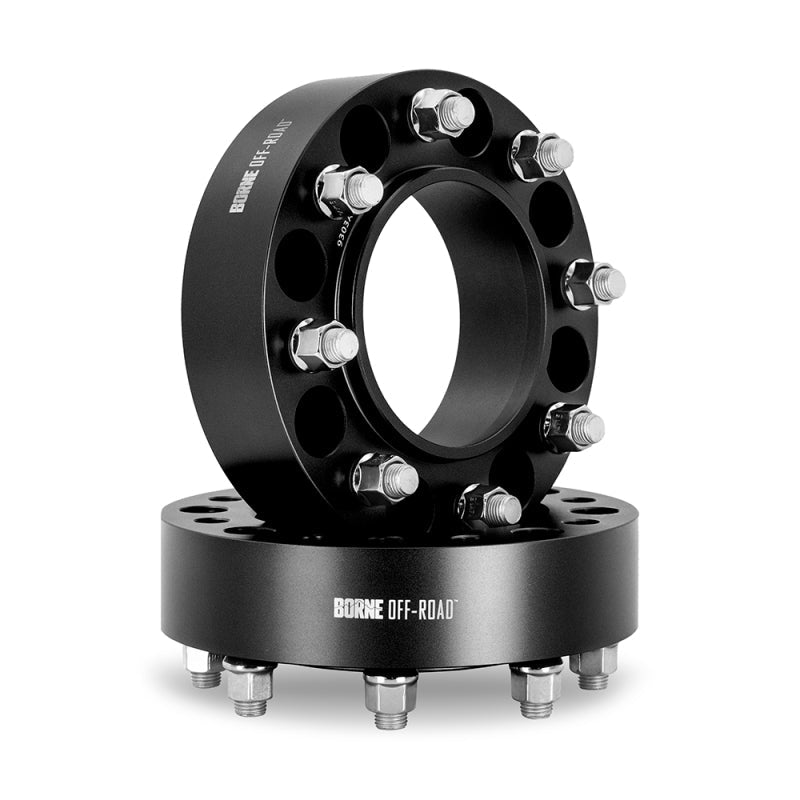 Borne Off-Road Wheel Spacers - 6x135 - 87.1 - 25 - M14 - Black BNWS-007-250BK