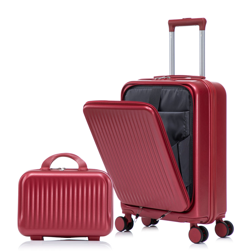 14"/20" ABS Spinner Wheel Luggage Set
