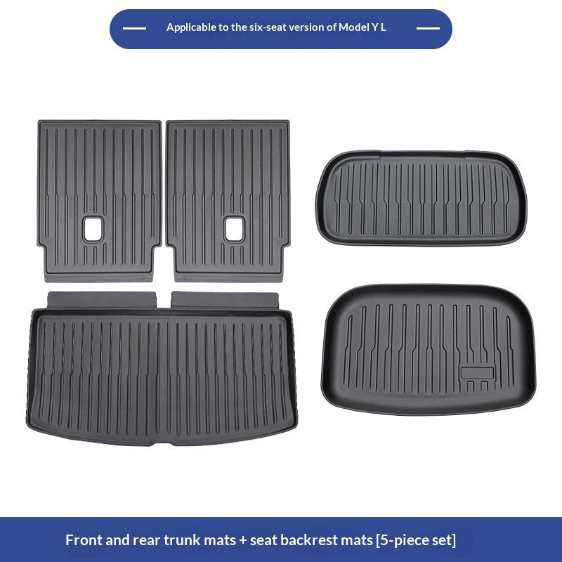 Trunk Mat And Rear Seat Backrest Pad Protective Accessories For YL