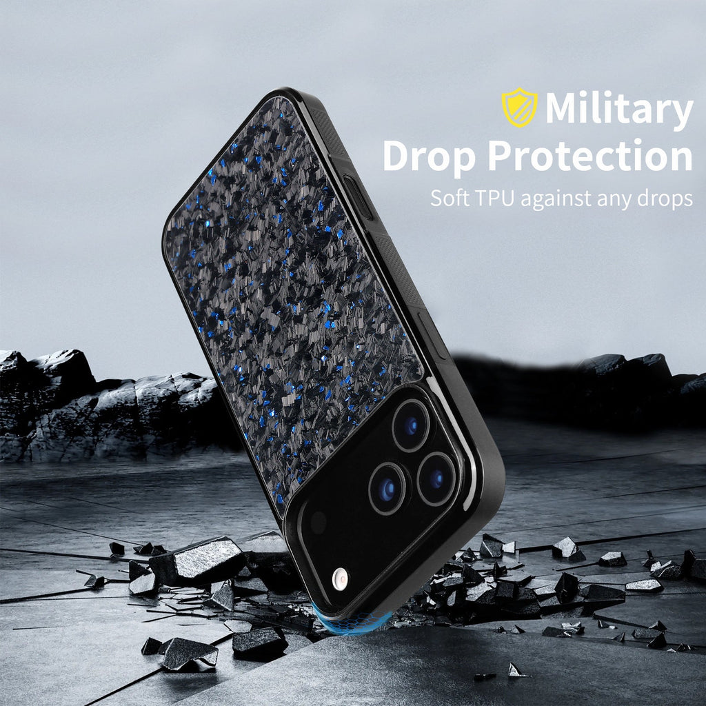 Compatible With Forged Carbon Fiber Phone Case