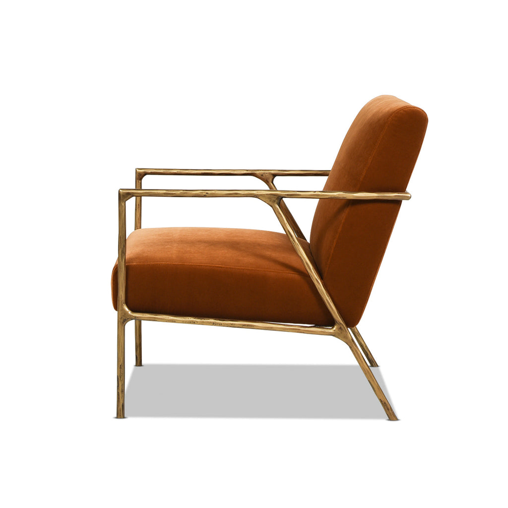 Aerin 24.5" Hammered Accent Chair