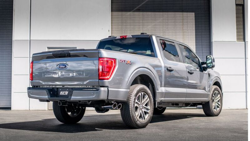 Borla F-150 2021 5.0L 4dr CC SB EC STB Lariat/KR/Platinum/LTD 3/2.25 DSE Cat-Back Touring CHR Tips 140873