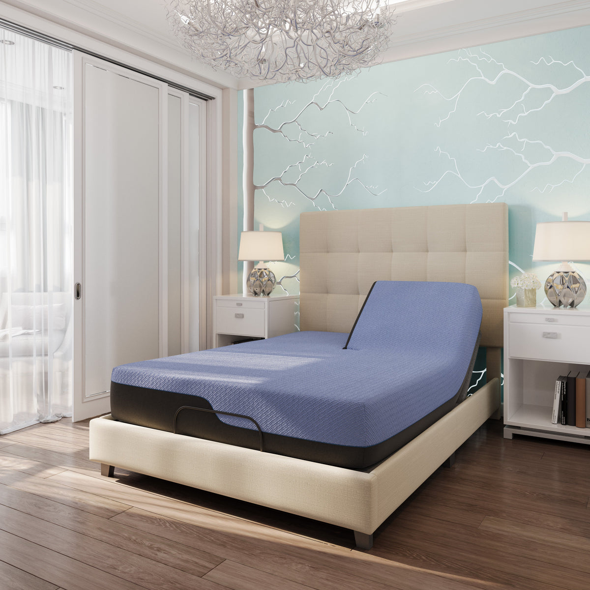 Bridgevine Home 12 Inch Refresh Flex Head Hybrid Cooling Gel Mattress