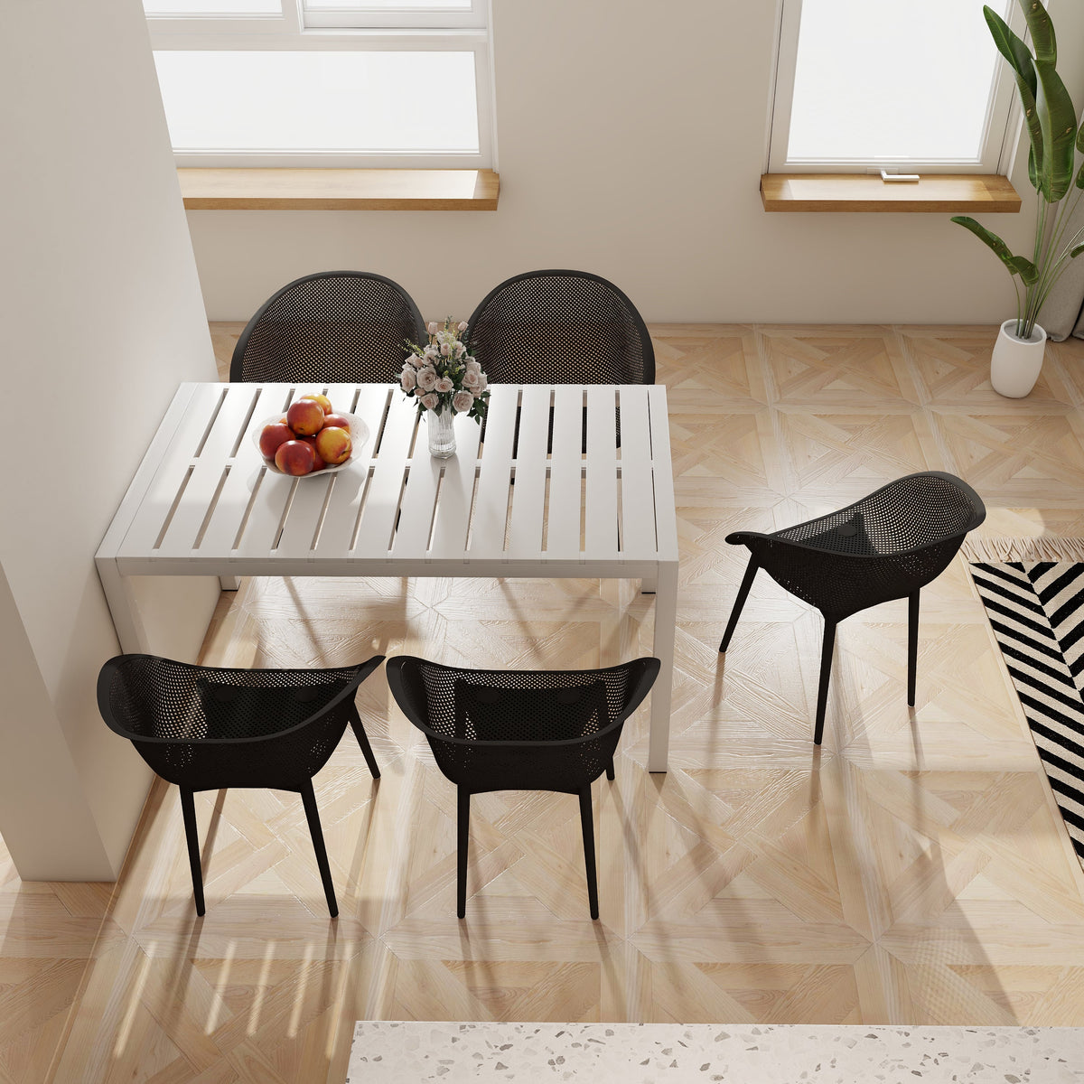 Summer 2-Pack Modern Lounge Chairs – Indoor/Outdoor