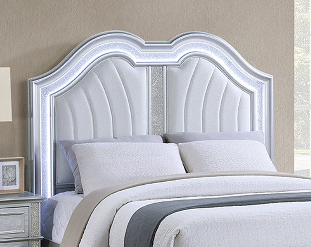 Contemporary Elegant Queen Size Bed 3pc Set