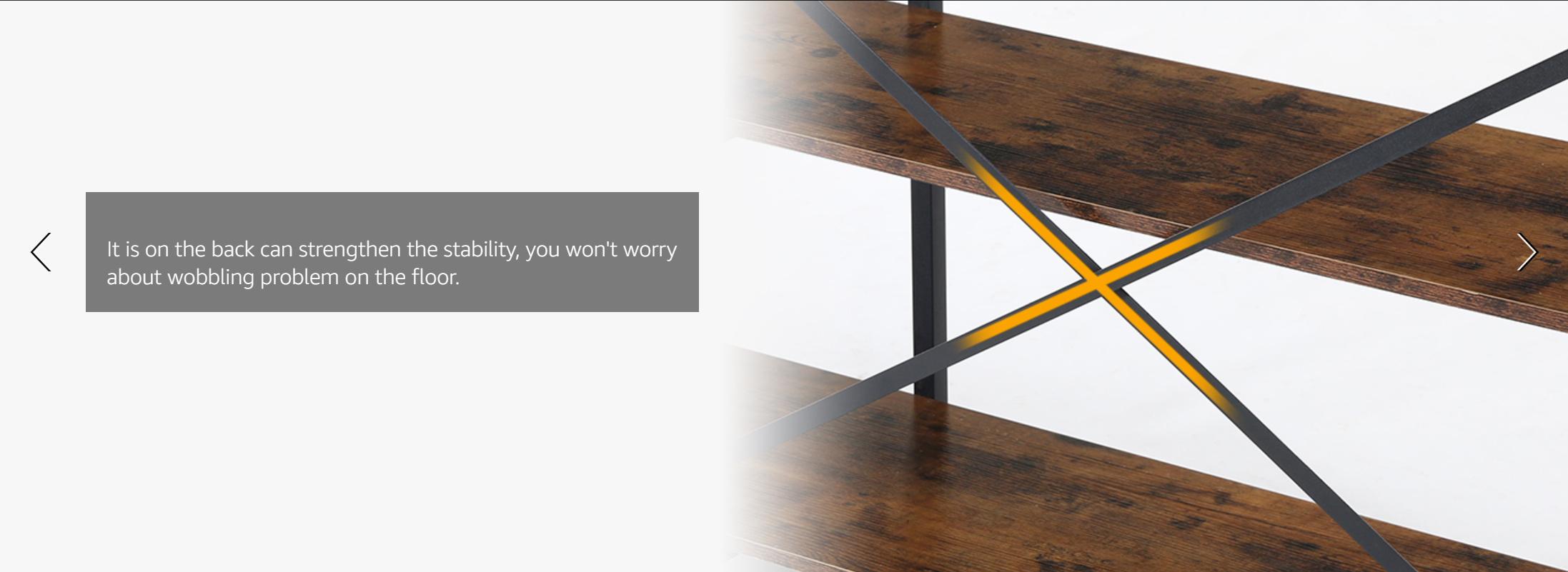 70.9" Extra Long Console Table with Storage Shelves