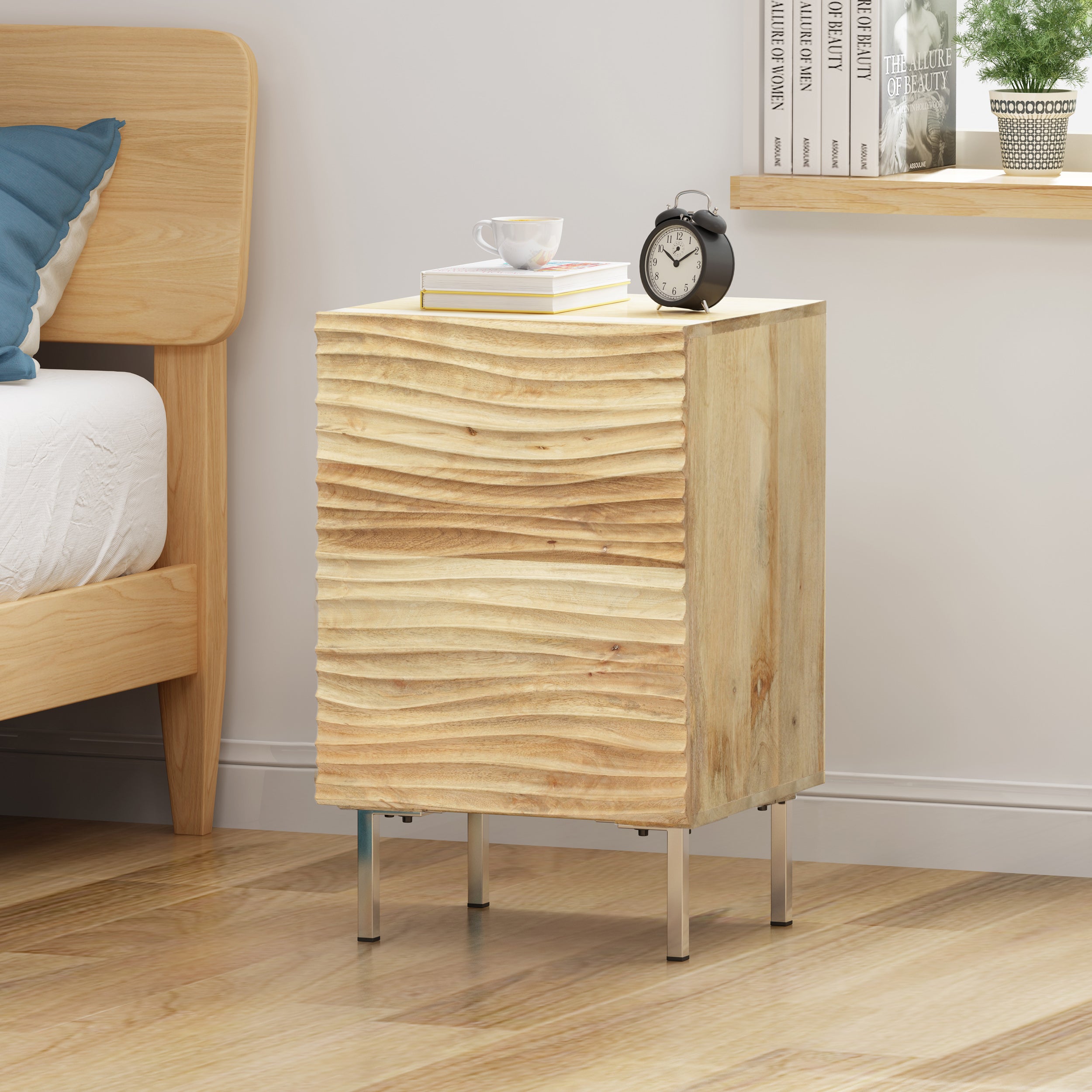1 Door K/D Bedside Nightstand