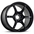 Advan RG-4 17x9 +35 5-114.3 Semi Gloss Black Wheel YA47I35ESB